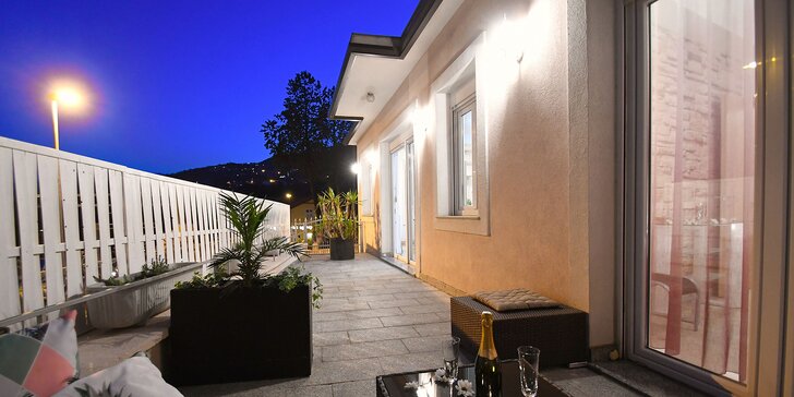 Dovolená na Istrii v Chorvatsku: ubytování v moderním apartmánu s terasou