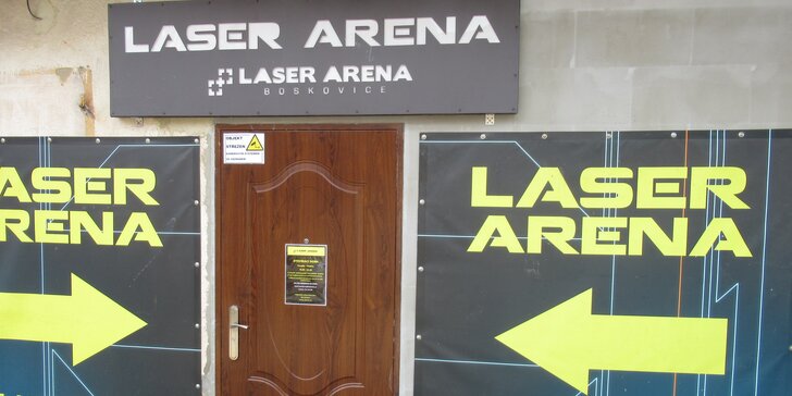 Laser Aréna Boskovice: vouchery až pro 6 os. na 1 či 2 čtvrthodinové hry