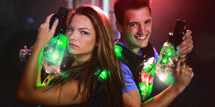 Laser game v plné parádě: největší komplex v ČR, vouchery až pro 10 hráčů
