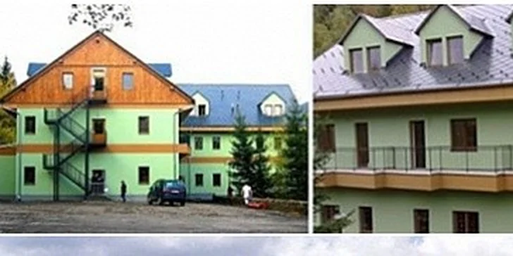 4denní pronájem apartmánu pro 4 v Jeseníkách - užijte si 4denní dovolenou