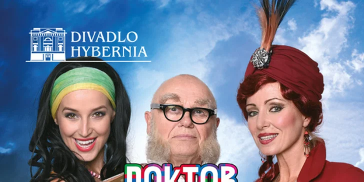 Vstupenka na muzikál Doktor OX v Divadle Hybernia: od 14:00 nebo 18:00