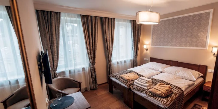 Relax v centru Karlových Varů: polopenze a wellness procedury