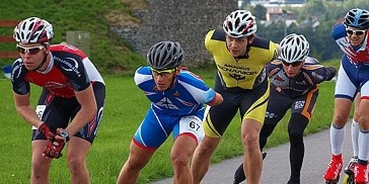 Měsíční kurz inline bruslení - 4 lekce v areálu Ladronka