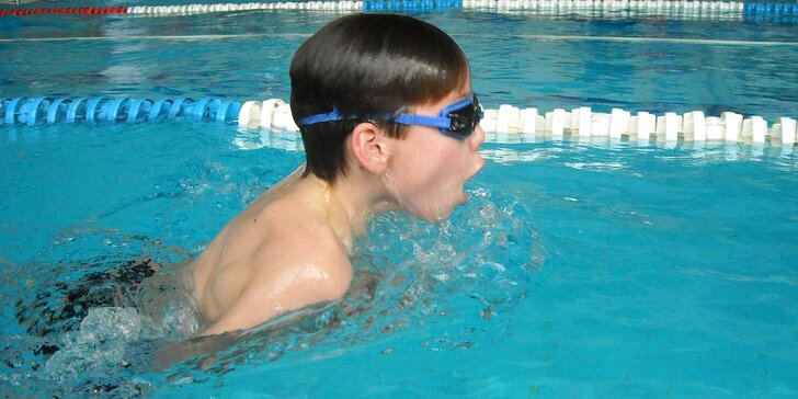 5 lekcí odpoledního plaveckého kurzu pro neplavce a začátečníky
