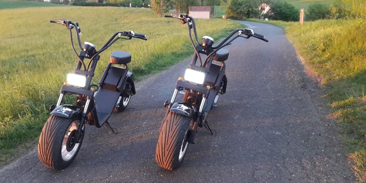 Objevujte krásy Beskyd na nitrokoloběžkách Harley style s dojezdem až 70 km