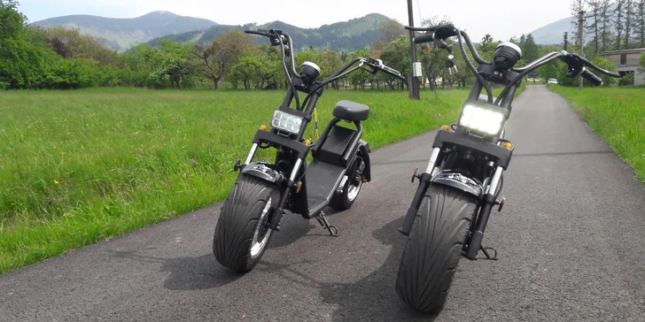 Objevujte krásy Beskyd na nitrokoloběžkách Harley style s dojezdem až 70 km