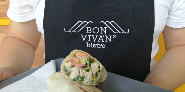 1+1 wrap zdarma. Vláčná tortilla s čerstvou náplní, jakou si vyberete