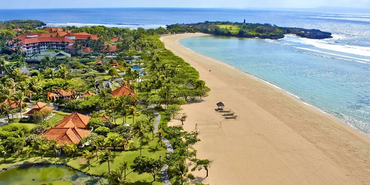 Přepychový 5* resort u pláže na Bali: 6–12 nocí, snídaně, spa a fitness centrum a česky hovořící delegát