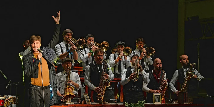 Vstupenka na koncert Vojtěcha Dyka a B-Side Bandu i vstup do muzea