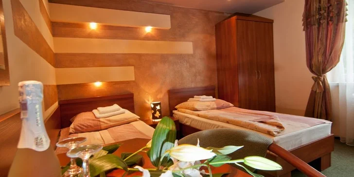 Aktivní relax v polských Krkonoších pro páry i rodiny: snídaně či polopenze, neomezený wellness