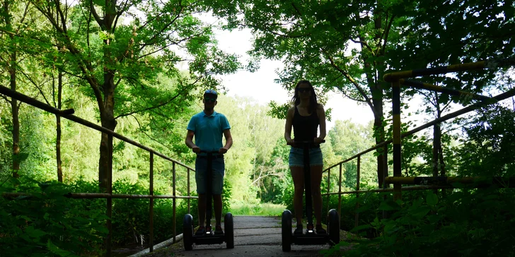 Zapůjčení Segwaye do přírody Bohdanečska na 30–120 min. pro děti i dospělé