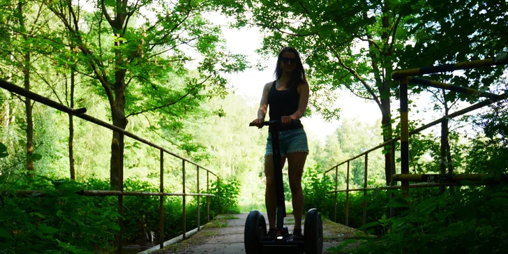 Zapůjčení Segwaye do přírody Bohdanečska na 30–120 min. pro děti i dospělé