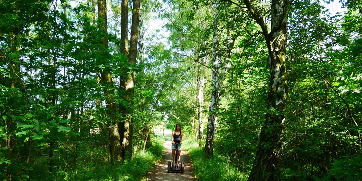 Zapůjčení Segwaye do přírody Bohdanečska na 30–120 min. pro děti i dospělé