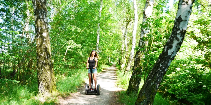 Zapůjčení Segwaye do přírody Bohdanečska na 30–120 min. pro děti i dospělé