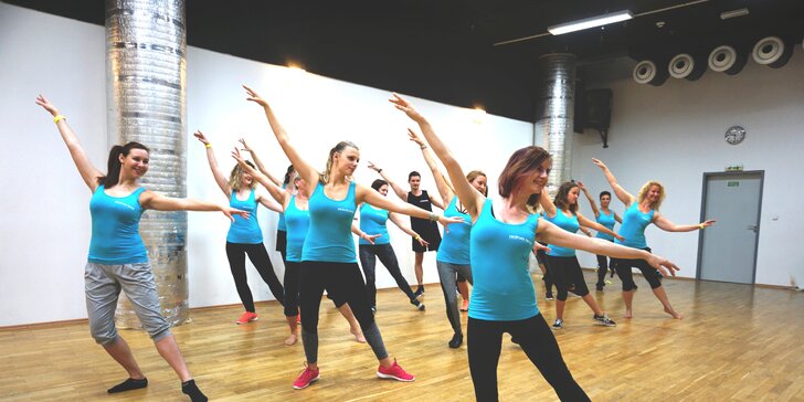 Dejte své tělo do formy: 3 libovolné lekce tance či cvičení