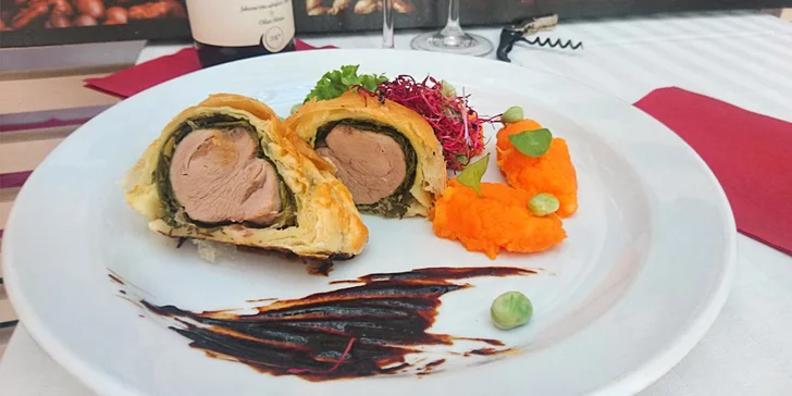 3chodové menu pro jednoho i pro dva i s možností snoubení s vínem