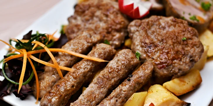 Akce pro rodinu: All you can eat v balkánské restauraci Singidunum