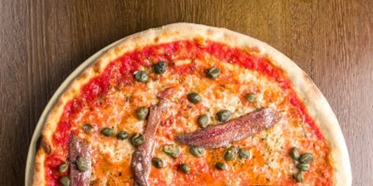2× italská pizza dle výběru v Okruh pub: 49 druhů vč. vegetariánských variant