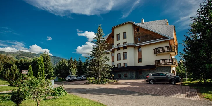 Priestorovo komfortné apartmány v Zuberci: v okolí hory i termálne pramene
