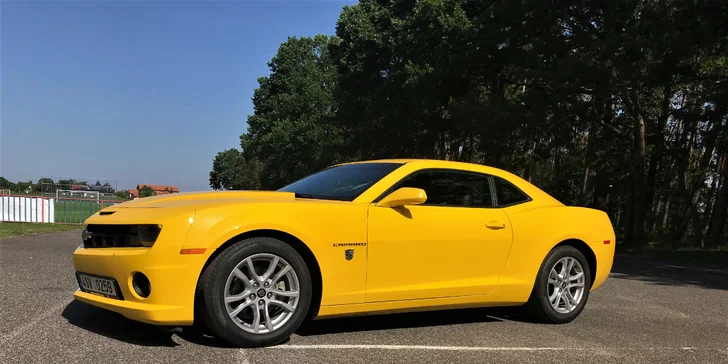 Řízení i zapůjčení sporťáku Chevrolet Camaro "Bumblebee" z filmu Transformers