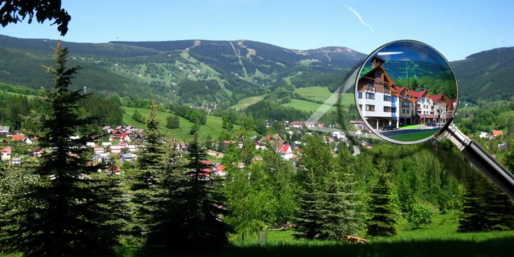 Aktivní dovolená v Krkonoších pro rodiny s dětmi nebo přáteli v pohodlném apartmánu