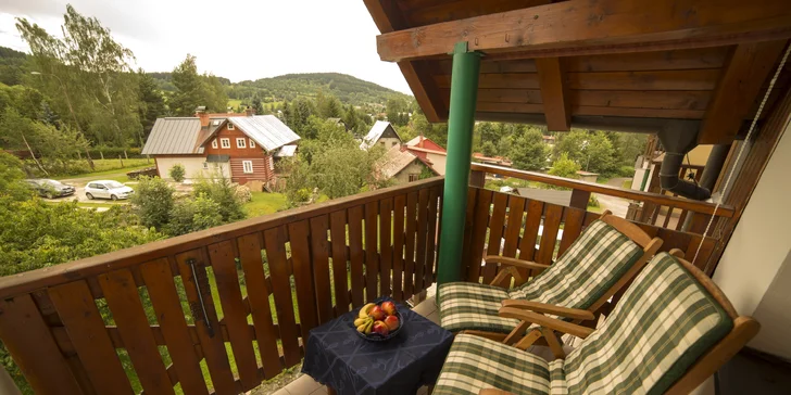 Aktivní dovolená v Krkonoších pro rodiny s dětmi nebo přáteli v pohodlném apartmánu