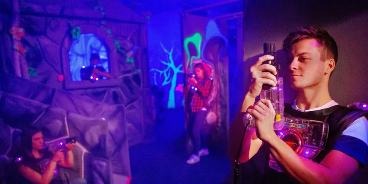 Laser game v plné parádě: největší komplex v ČR, vouchery až pro 10 hráčů, od pondělí do pátku