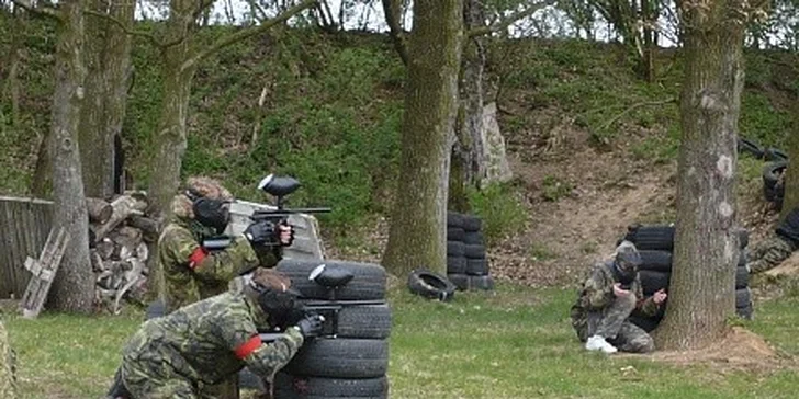 Paintball včetně kompletního vybavení a uniformy