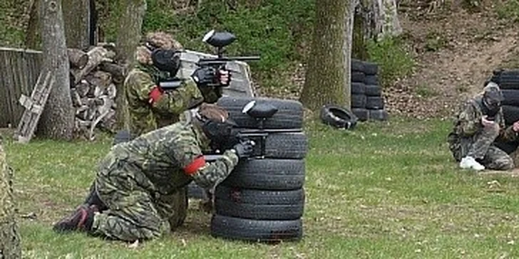 Paintball včetně kompletního vybavení a uniformy