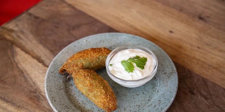 Pořádná porce dobrot: all you can eat pro 1 či 2 v mexicko-indické restauraci
