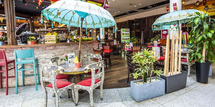 Pořádná porce dobrot: all you can eat pro 1 či 2 v mexicko-indické restauraci