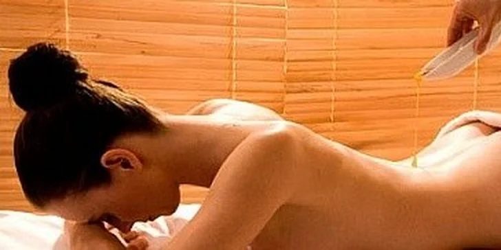 60 minutová relaxační masáž šíje, zad a nohou zezadu