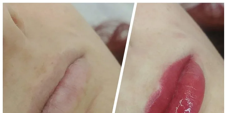 Dokonalé rty: permanentní make-up rtů, stínování i kontura