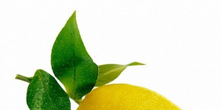Luxusní citronová masáž zad a šíje v Plzni