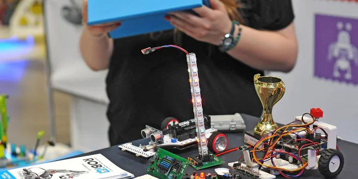 Kurz robotiky a programování pro děti: zkušební lekce i měsíční kurz