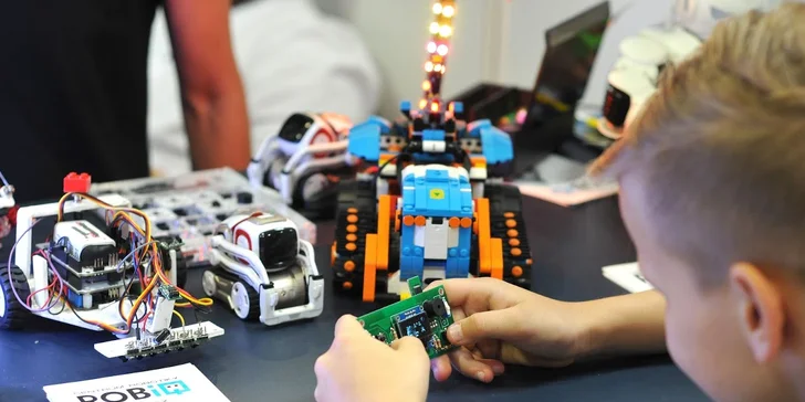 Kurz robotiky a programování pro děti: zkušební lekce i měsíční kurz