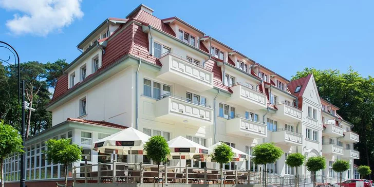 Až 8 dní na pobřeží Baltu: wellness pobyt s polopenzí v Polsku pro 2 osoby