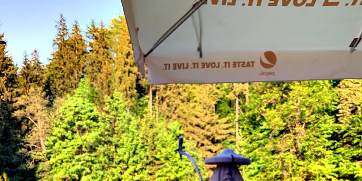 Double burgery se slaninou, čedarem, červenou cibulkou, BBQ omáčkou a hranolky