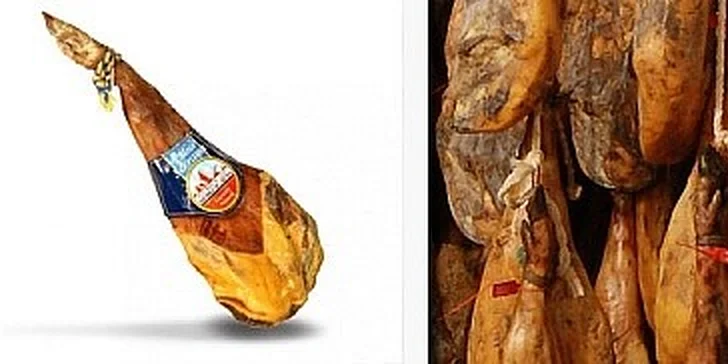 Jamón serrano - kvalitní španělská sušená šunka.