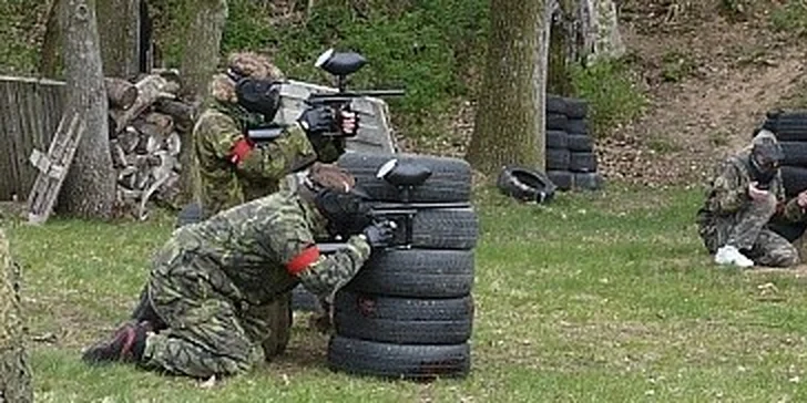 Paintball včetně kompletního vybavení a uniformy