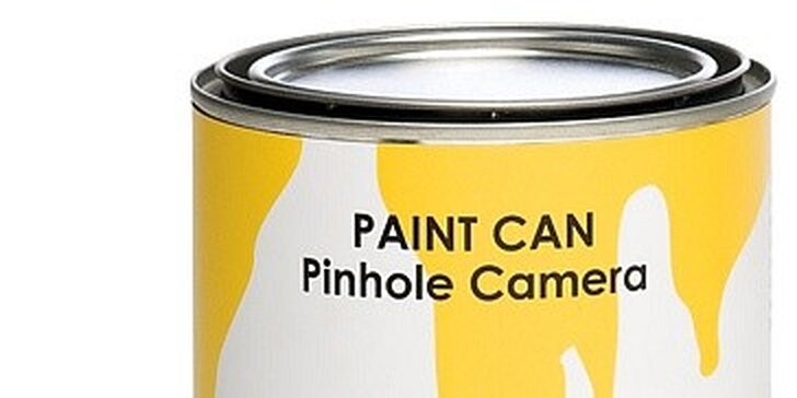 Paint Can Camera - funkční fotoaparát, ideální hračka pro všechny fotografy