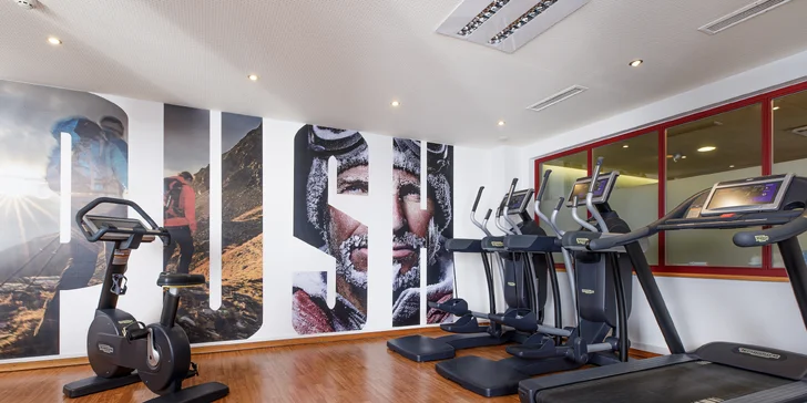 Fitness můžete využívat neomezeně.
