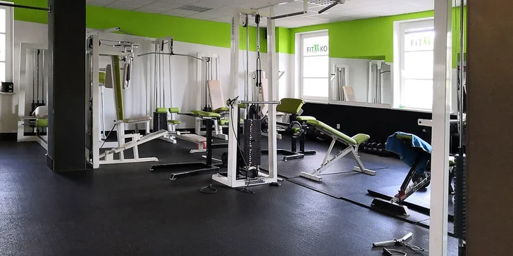 Měsíční nepřenosná permanentka na návštěvy fitness