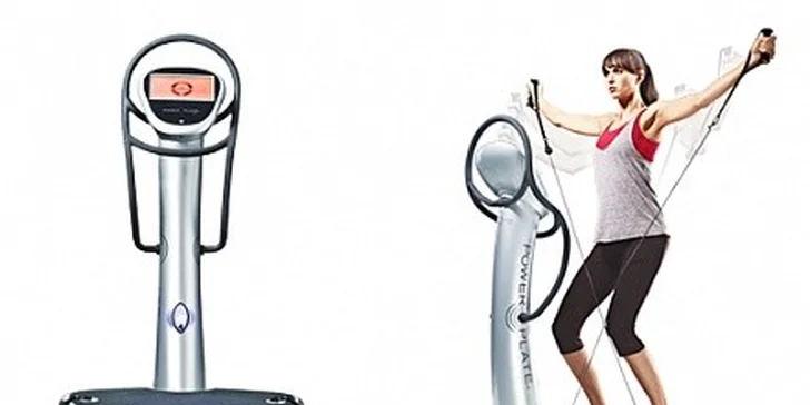 Power Plate na 30 minut + 10 minut na orbitracku v Pardubicích