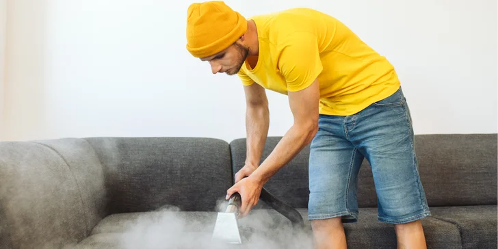 Čištění až 5místné sedačky za pomocí tepovače či oživení kožené sedačky
