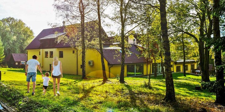 Rodinný relax v Jizerskách: polopenze, wellness, sport a výlety, 2 děti zdarma