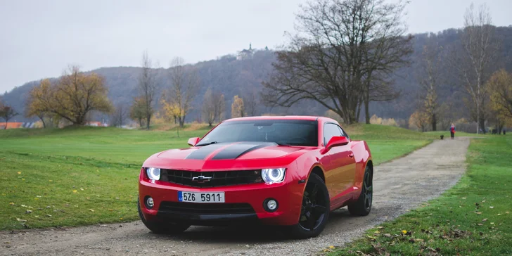 Superjízda v Chevroletu Camaro na 15–60 minut včetně paliva