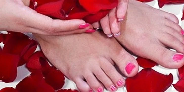 Pedikúra nebo manikúru "SPA DE LUXE" včetně aplikace Gel-lak