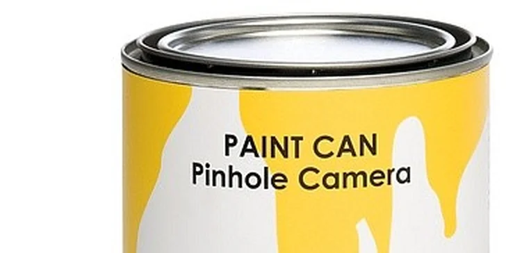 Paint Can Camera – funkční fotoaparát, ideální hračka pro všechny fotografy