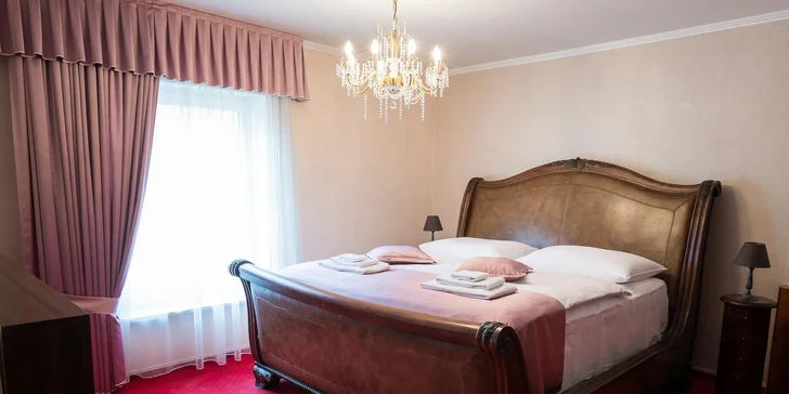 Romantika na Slovensku: pobyt kousek od zámku s polopenzí i wellness